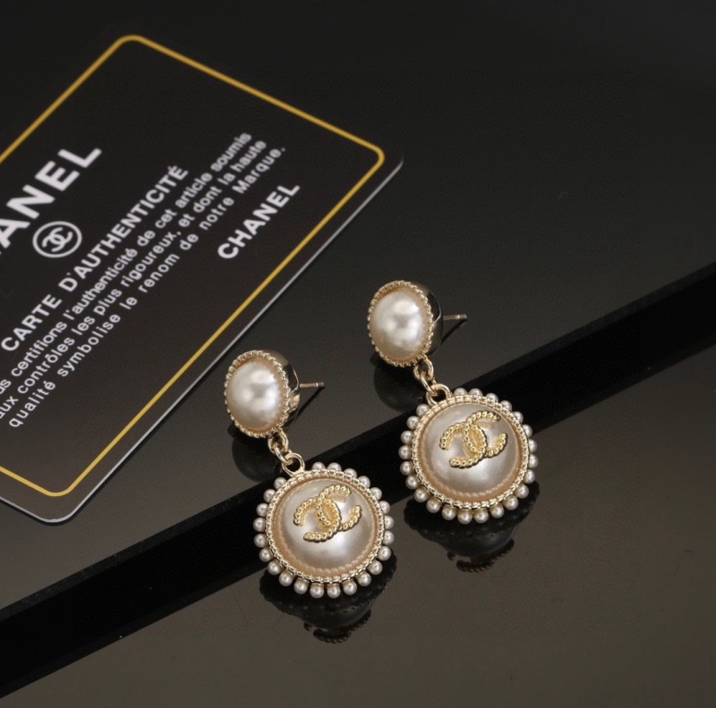 Ch*el earrings